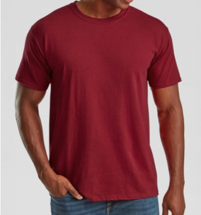 Short sleeve t-shirt men's Fruit of the loom