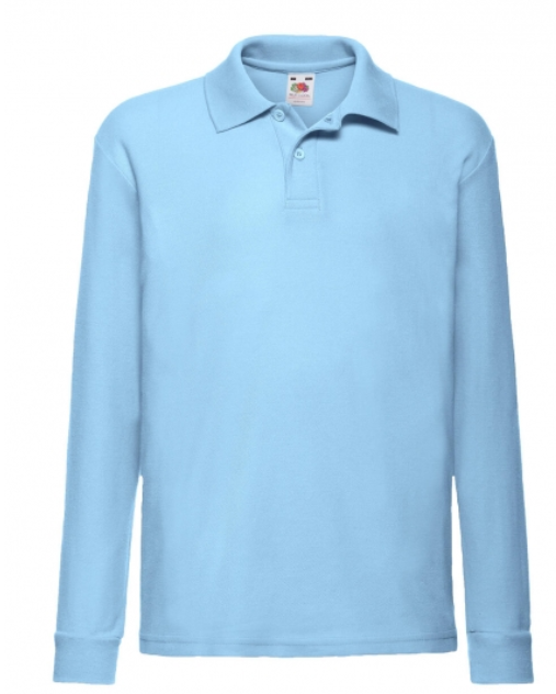 Polo Kid's long sleeve Fruit of the Loom