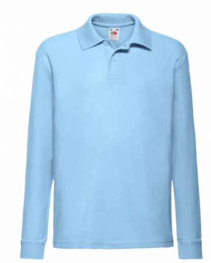 Polo Kid's long sleeve Fruit of the Loom