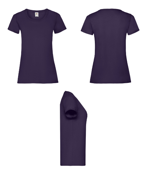 Short sleeve t-shirts Fruit of the Loom Ladies