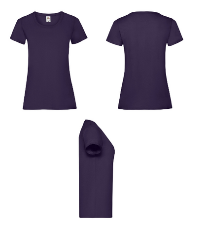 Short sleeve t-shirts Fruit of the Loom Ladies